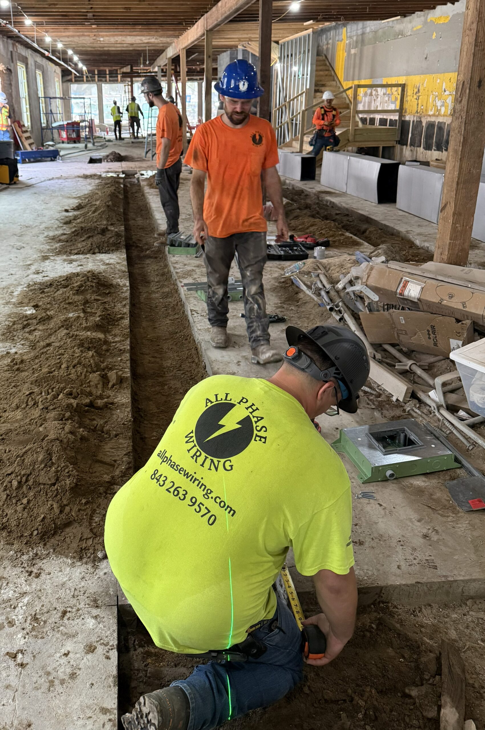 floor install